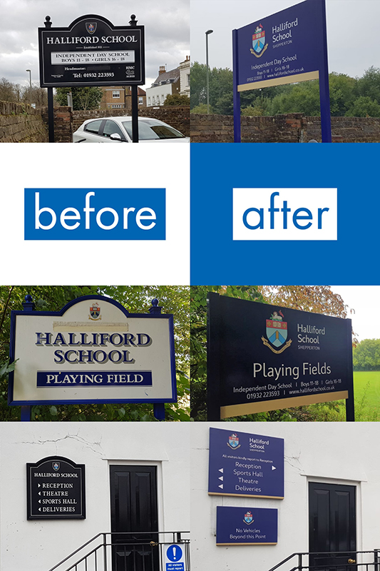 Halliford School Before & After Photos